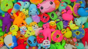 3-5" CLAW CUTIES SMALL PLUSH MIX-300 CT